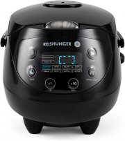Digitaler Reishunger Mini Reiskocher (0,6l/350W/220V) Multikocher mit 8 Programmen