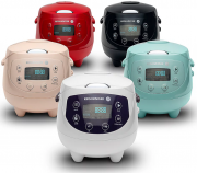 Digitaler Reishunger Mini Reiskocher und Dampfgarer