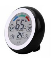 Digitales Touchscreen Thermometer mit Luftfeuchte-Anzeige f&uuml;r 3,27&euro;. Gutscheincode DSRGLIFE9 