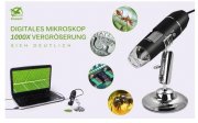Digitales USB-Mikroskop mit bis zu 1000x Vergr&ouml;&szlig;erung f&uuml;r 13,85 &euro; - f&uuml;r PCs und Android-Ger&auml;te