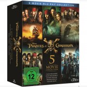 Disney - Pirates of the Caribbean - Teil 1-5 (Blu-ray)