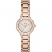 DKNY NY2393 Damen Analog Quarz Uhr mit Edelstahl Armband