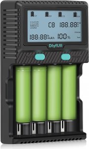 DLYFULL LCD Battery Charger Akku Ladeger&auml;t