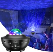 DMOWUUE Sternenhimmel Projektor mit Bluetooth Lautsprecher