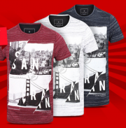 DNM Dissident San Fran Split Herren T-Shirts bei SportSpar f&uuml;r 8,39 Euro