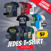 DNM Dissident, Tokyo Laundry und Sth. Shore T-Shits in sehr vielen Farben f&uuml;r nur je 5,55 &euro;
