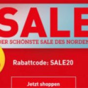 Dodenhof Sale: bis 50% reduziert + 20% Rabatt mit Gutscheincode