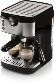 DOMO DO711K Siebtr&auml;ger Espressomaschine mit Milchaufsch&auml;umd&uuml;se