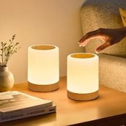 Dorifun LED Nachttischlampen (2er-Set) f&uuml;r nur 19,15&euro;