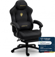 Dowinx Ergonomischer Gaming Stuhl mit Massage-Lendenkissen
