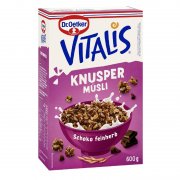 Dr. Oetker Vitalis Knusperm&uuml;sli Schoko feinherb 600g f&uuml;r 2,75&euro; bei Amazon