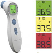 Dr. Senst 2in1 Infrarot Stirn-Thermometer mit Fieberalarm