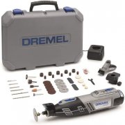 Dremel 8220 Akku Multifunktionswerkzeug 12V Set mit 45 Zubeh&ouml;ren und 2 Vorsatzger&auml;ten