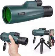 Dsoon 8-22x50 HD Monokular mit Smartphone Halter & Stativ