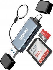 DSRKE Dual-USB SD Kartenleser
