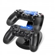 Dualshock Docking Ladeger&auml;t Stand Mit USB Kabel und LED​