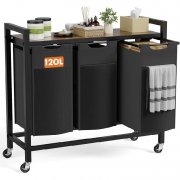 DUMOS W&auml;schekorb mit 3 F&auml;chern und Ablage f&uuml;r 34,98&euro;