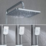 Duschsystem mit Thermostat Regendusche Duschset 