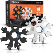 Dusor 2er Set 18-in-1 Schneeflocken Multitools