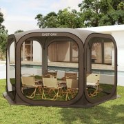 East Oak Pop-Up Screen House Zelt (3,6x3,6m) f&uuml;r 114,60&euro;