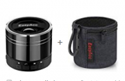 EasyAcc mini Bluetooth Lautsprecher inkl. Lautsprecher Tasche