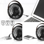 EasyAcc Mini USB Tischventilator f&uuml;r 7,99 EUR