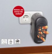 EASYmaxx elektrische Mini Heizung 300W f&uuml;r 22,99&euro; statt 40&euro;