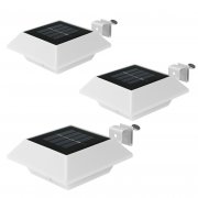 EASYmaxx Solar Dachrinnen Leuchten 3er Set
