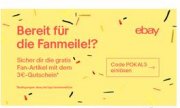 eBay: 3&euro; Rabatt auf Fan-Artikel