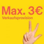 eBay Verkaufsaktion &ndash; Max. 3&euro; Verkaufsprovision 13. - 15.07.18