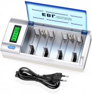 EBL 906 Universal Akku Schnellladeger&auml;t mit Entladungsfunktion