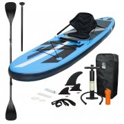 ECD Germany Aufblasbares Stand Up Paddle Board Komplett Set