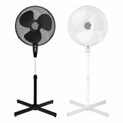 ECG FS 40a Standventilator oszillierend und h&ouml;henverstellbar in schwarz oder wei&szlig;