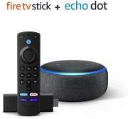 Echo Dot (3. Generation) + Fire TV Stick mit TV-Steuerungstasten