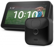 Echo Show 5 (2. Generation, Anthrazit) + Blink Outdoor HD-Sicherheitskamera