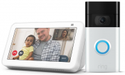 Echo Show 5 (2. Generation) Smart Display + Ring Video Doorbell 1080p HD Akku Video-T&uuml;rklingel
