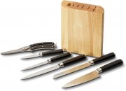 Echtwerk EW-MB-0385 Damastmesser Set 7-teilig inkl. Gefl&uuml;gelschere