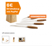 ECHTWERK EW-SM-0388-3 Classic Edition, Messerset 6-tlg. f&uuml;r 33,99&euro; incl. VSK statt 39,99&euro; (Idealo)