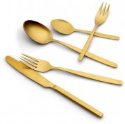 Echtwerk Positano-Gold Edition Besteck-Set 30-teilig f&uuml;r 6 Personen