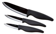 Echtwerk Pro Black Edition &ndash; 3 K&uuml;chen Keramikmesser f&uuml;r 24,95&euro; (statt 30&euro;)