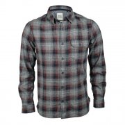  edc by ESPRIT Herren Freizeithemd 117CC2F003, Rot (Bordeaux Red 600) nur 16,95&euro;