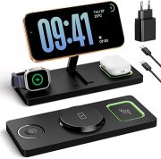 Eddibox 3-in-1 MagSafe Ladestation f&uuml;r iPhone, Watch & AirPods f&uuml;r nur 17,98&euro;