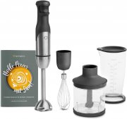 Edelstahl Stabmixer Set Sam 800W, P&uuml;rierstab inkl. Schneebesen f&uuml;r 43,92&euro; statt 50,89&euro;