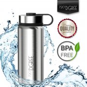 Edelstahl Trinkflasche "noLimit" von 720&deg;DGREE - 500ml, 950ml / 1l +Gratis Sportdeckel f&uuml;r 23,22&euro;