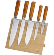 Edles 6-teiliges Messerset an Magnet-Messerblock von ECHTWERK f&uuml;r 109,00 Euro inkl. Versand