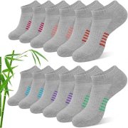 Effeet Bambus Sneaker Socken (6/12 Paar) f&uuml;r Damen reduziert