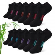 Effeet Bambus Sneaker Socken f&uuml;r Damen im 6er oder 12er Pack im Angebot