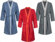 Egeria Bruno Kimono Bademantel aus reiner Baumwolle