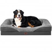 EHEYCIGA Orthop&auml;disches Hundebett (122x89cm) f&uuml;r nur 61,59&euro;