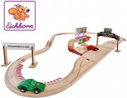 Eichhorn 109475850 - Schienenbahn Set Porsche Racing, 31-tlg. f&uuml;r 35,99&euro; statt 53,95&euro;